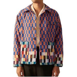 BODE Mini Patchwork Workwear Jacket